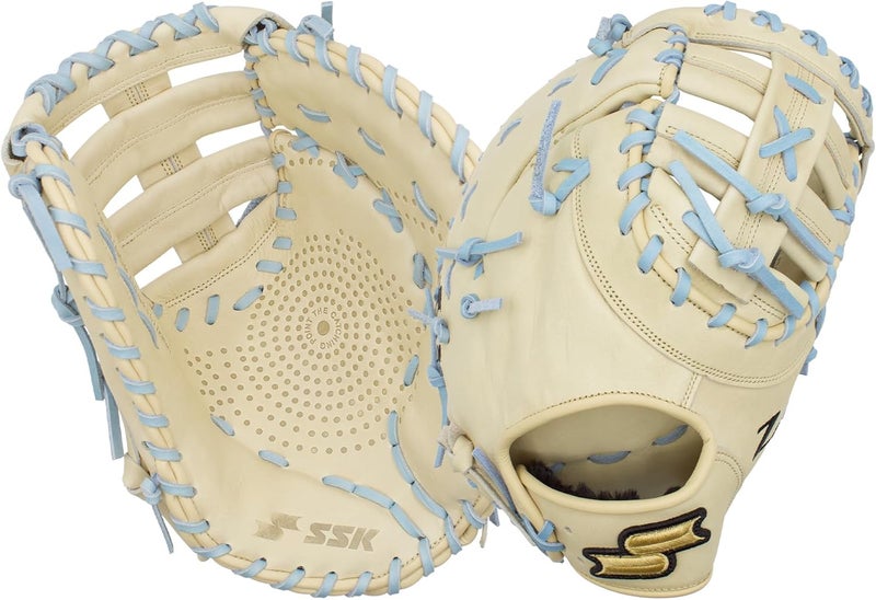 SSK Z5 Craftsman Baseball First Base Mitt – 12” – 12.25” – 12.5” – 13" – Right & Left Hand Throw - Image 2